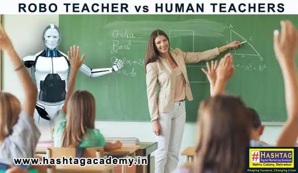robo teacher vs human teacher