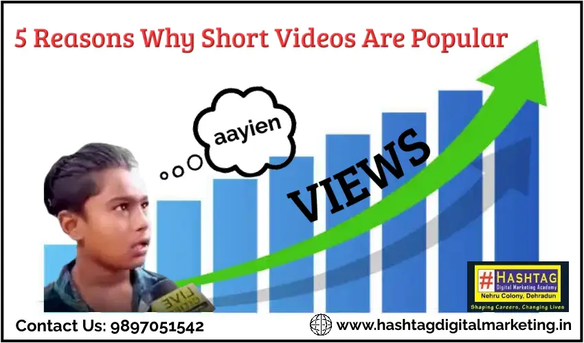 5 Reasons Why Short Videos Are Popular